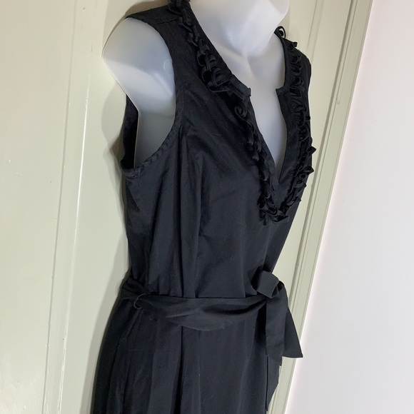Talbot’s Summer Weight Black Midi Dress - Picture 3 of 12